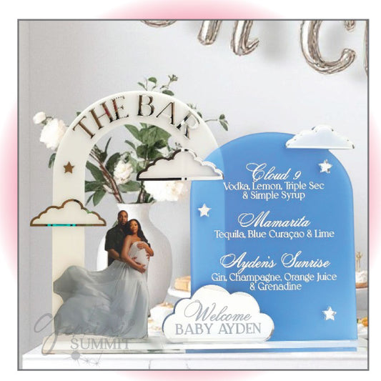 On Cloud 9 Photo Bar Menu