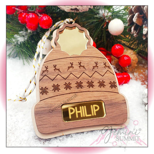 Beanie Christmas Ornament