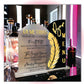 Roaring 20's Feather Acrylic Bar Menu Sign