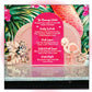 Tropical Luau Acrylic Bar Menu Sign