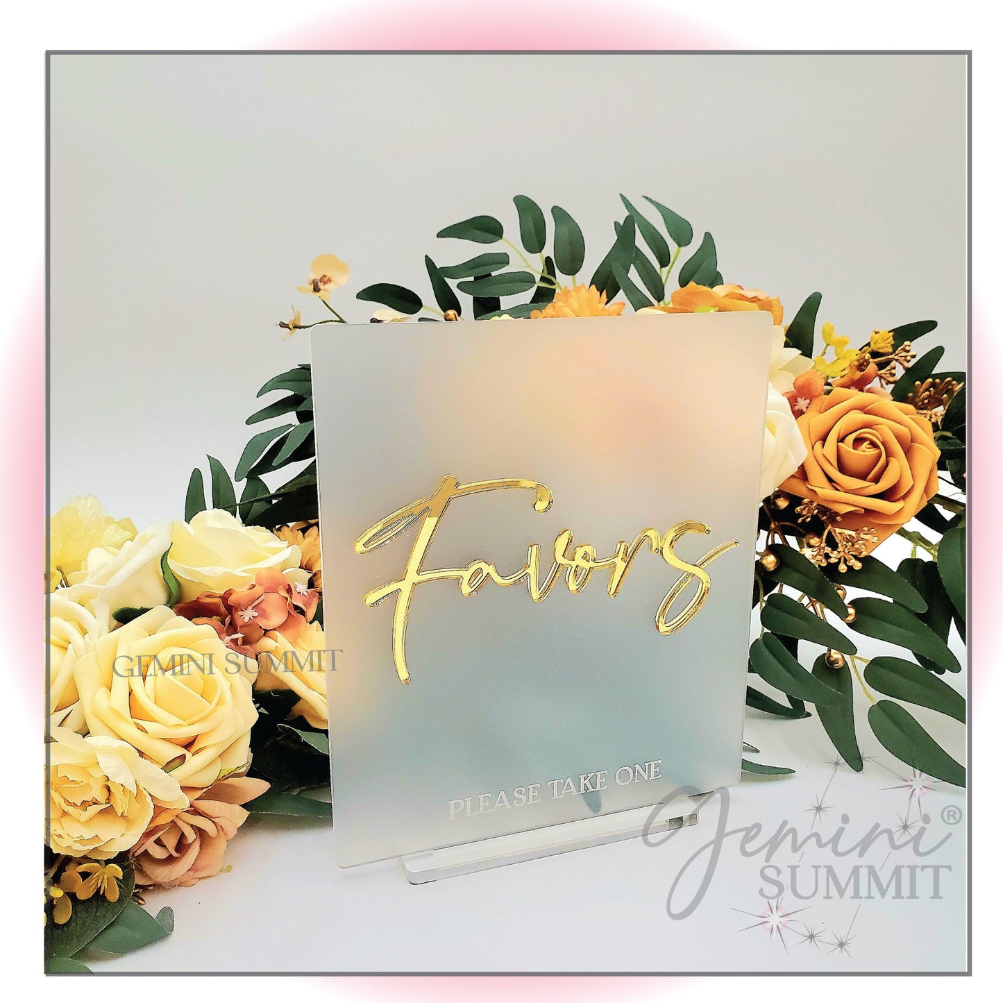 Favors Table Sign