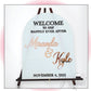 Welcome Arch Acrylic Sign