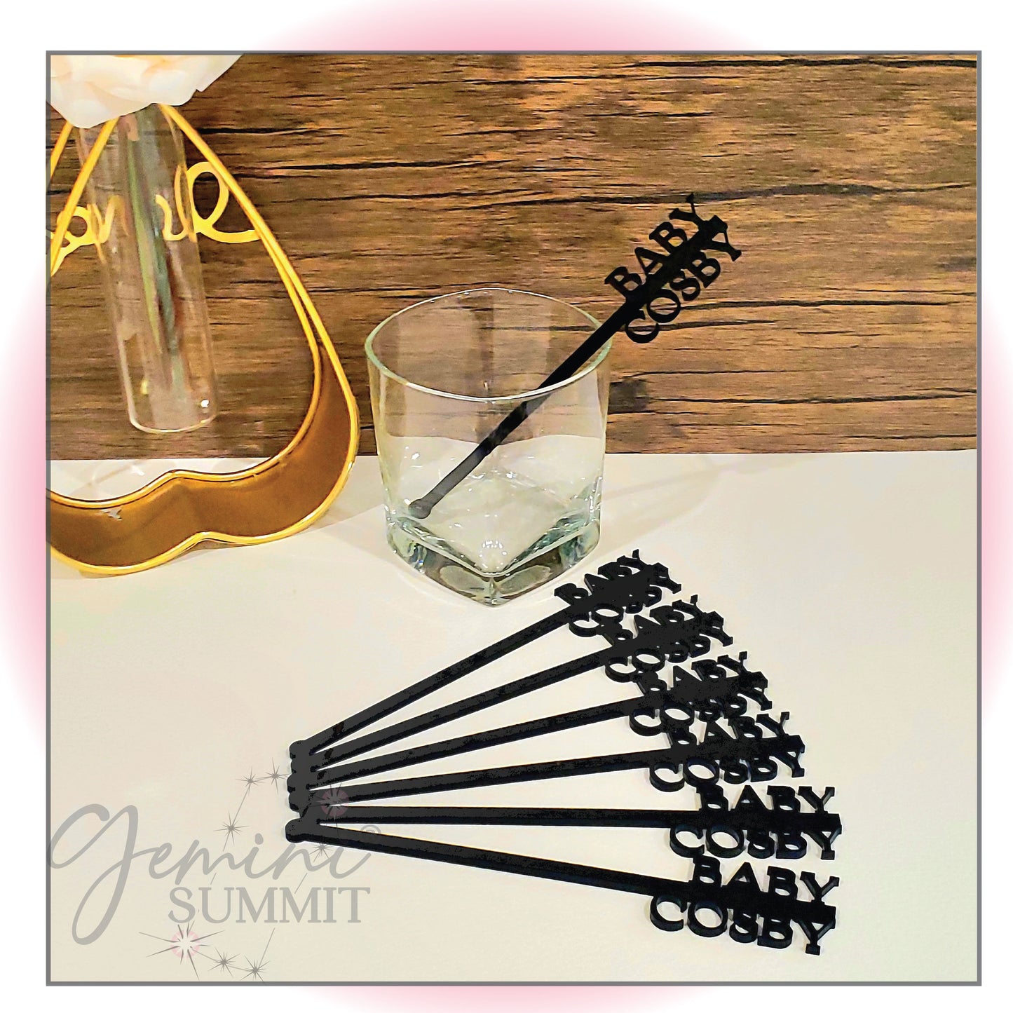 Custom Designed Drink Stirrers