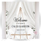 Round Welcome Acrylic Sign